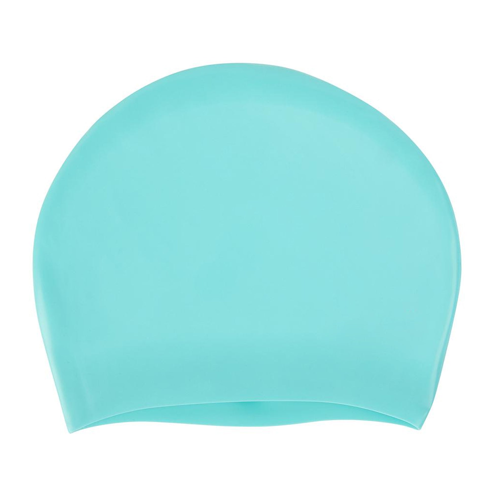 Green - Back - Speedo Unisex Adult Long Hair Silicone Swim Cap