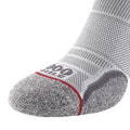 White-Grey - Side - 1000 Mile Womens-Ladies Run Ankle Socks