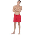 Red - Back - Speedo Mens Essentials 16 Swim Shorts