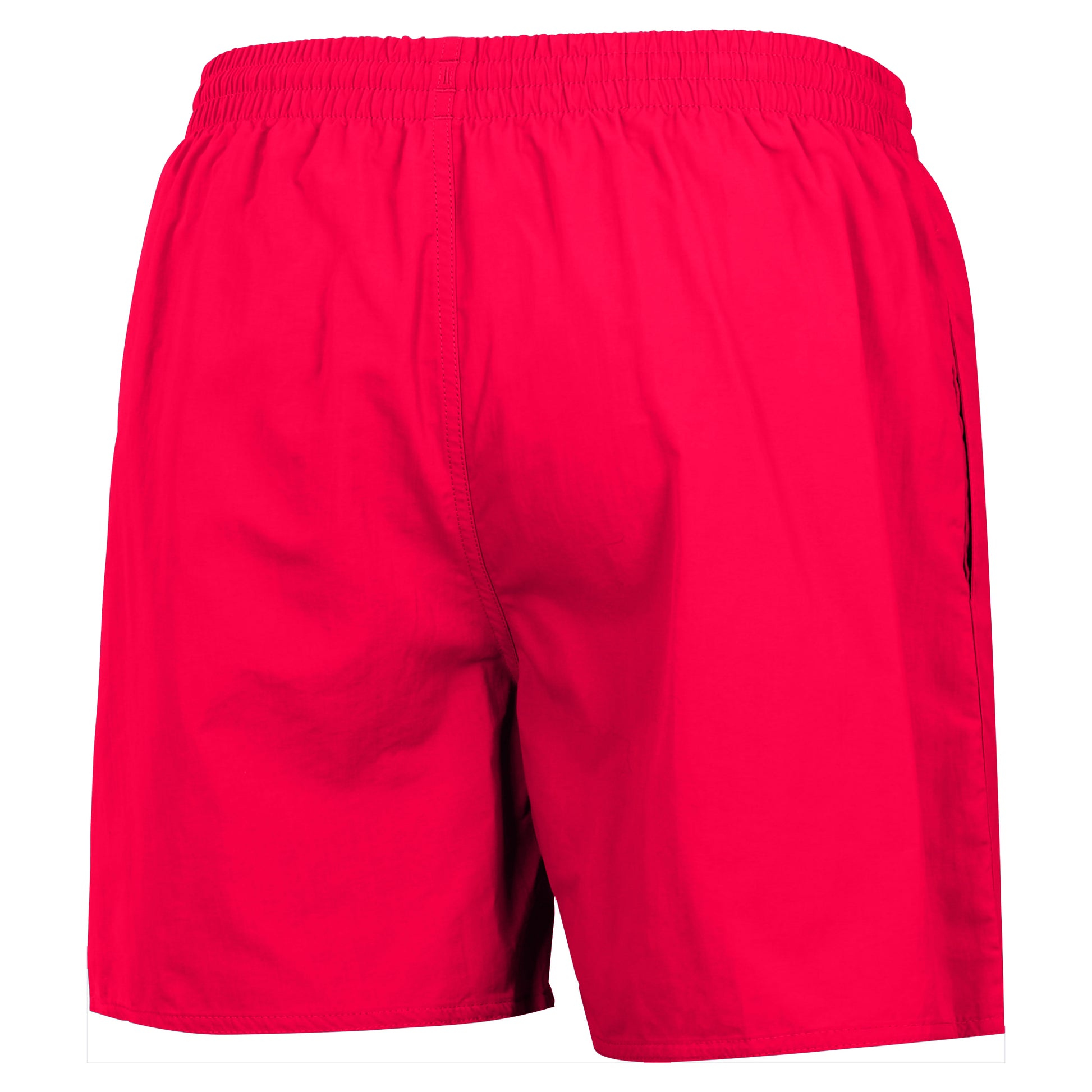 Red - Back - Speedo Mens Essentials 16 Swim Shorts