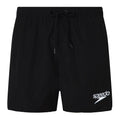 Black - Front - Speedo Mens Essentials 16 Swim Shorts