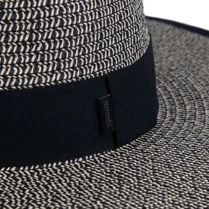 Black-Natural - Lifestyle - Regatta Womens-Ladies Straw Sun Hat