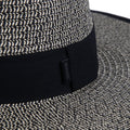 Black-Natural - Lifestyle - Regatta Womens-Ladies Straw Sun Hat