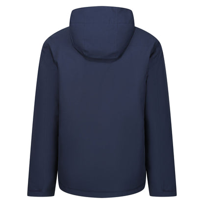 Navy-French Blue - Back - Regatta Professional Mens Insulated Waterproof Jacket