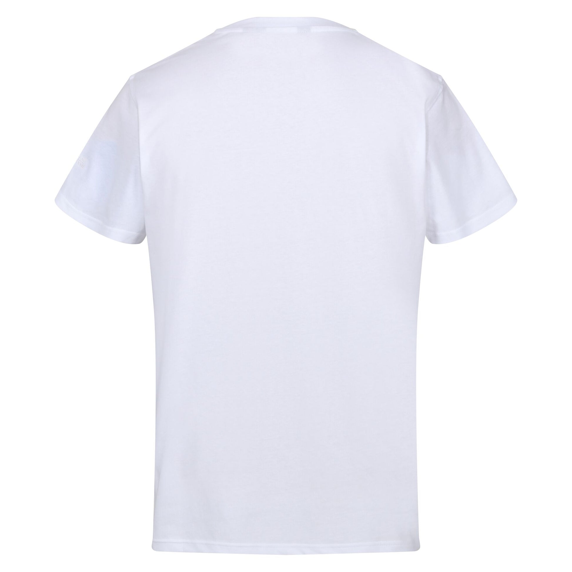 White - Back - Regatta Mens Cline VII Tree T-Shirt
