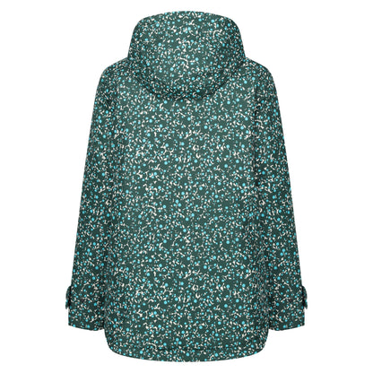 Jade - Back - Regatta Womens-Ladies Orla Kiely Swing Berry Bubble Waterproof Jacket