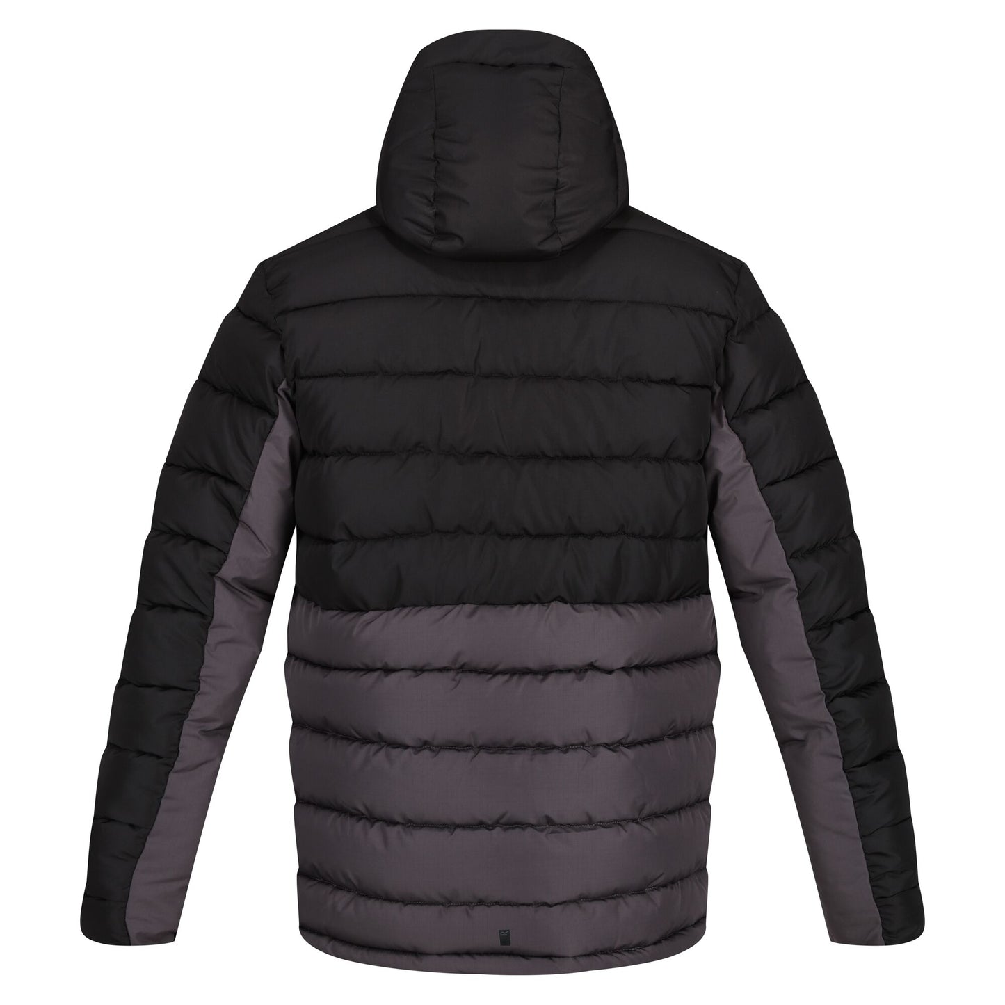Black-Dark Grey - Back - Regatta Mens Nevado VI Puffer Jacket