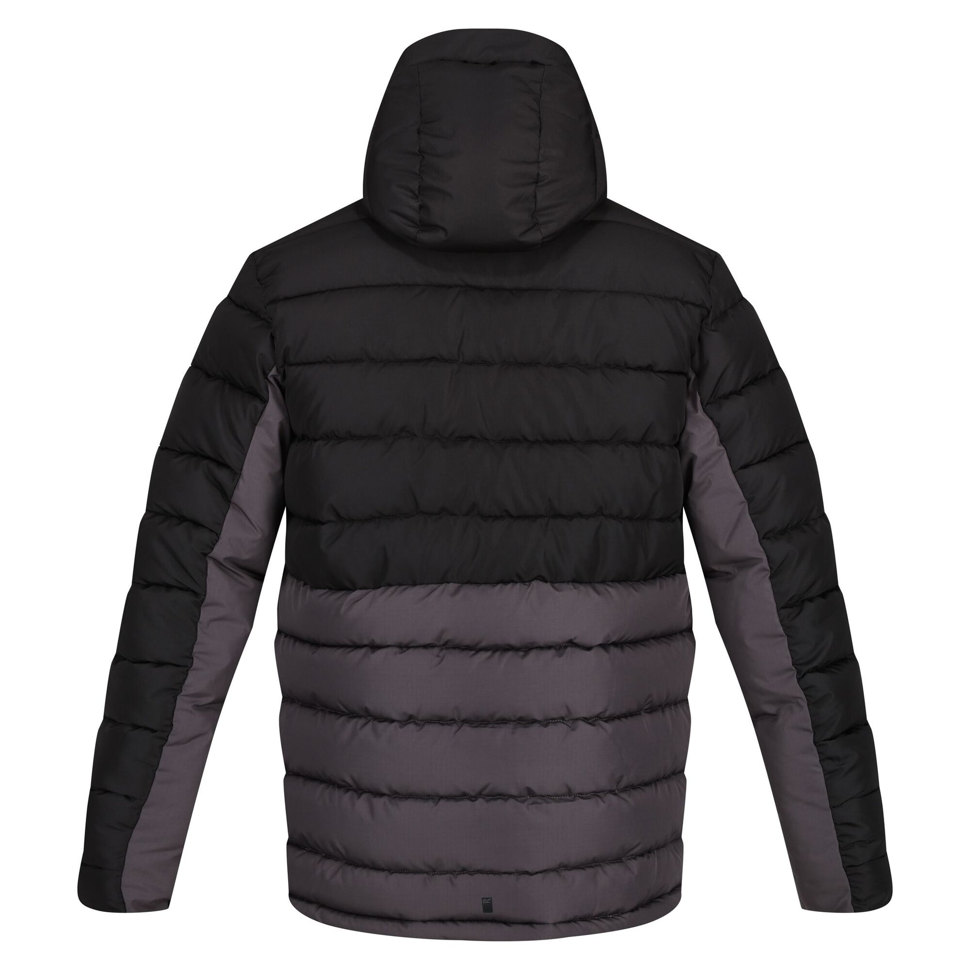 Black-Dark Grey - Back - Regatta Mens Nevado VI Puffer Jacket