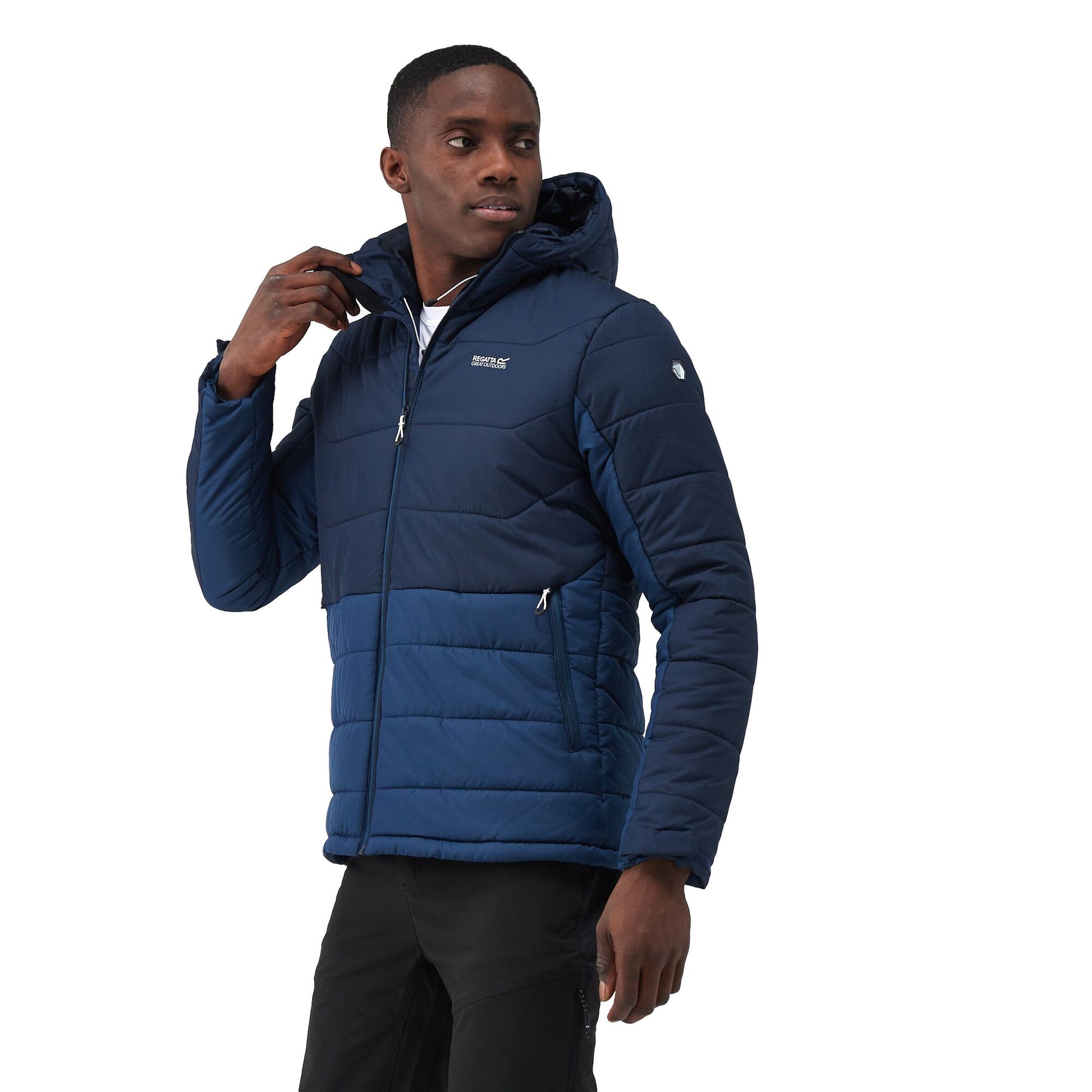 Navy-Admiral Blue - Pack Shot - Regatta Mens Nevado VI Puffer Jacket