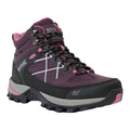 Deep Plum-Red Violet - Front - Regatta Womens-Ladies Samaris III Walking Boots
