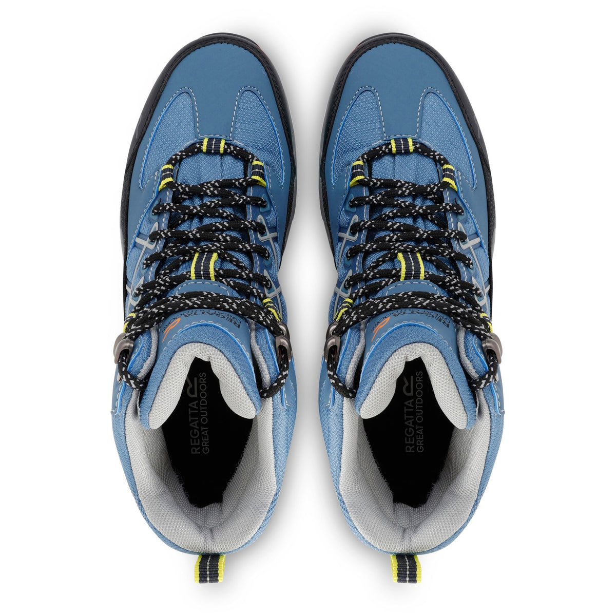 Coronet Blue-Lime Punch - Lifestyle - Regatta Womens-Ladies Samaris III Walking Boots