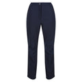 Navy - Front - Regatta Womens-Ladies Questra V Walking Trousers