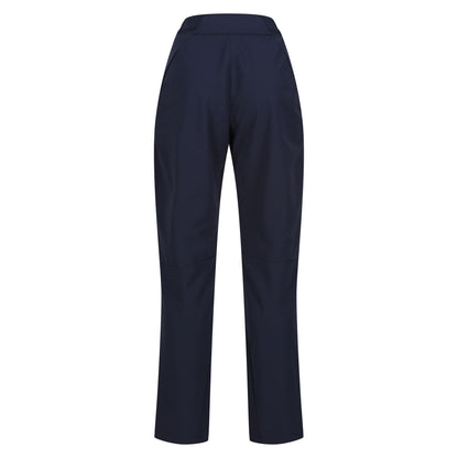 Navy - Back - Regatta Womens-Ladies Questra V Walking Trousers