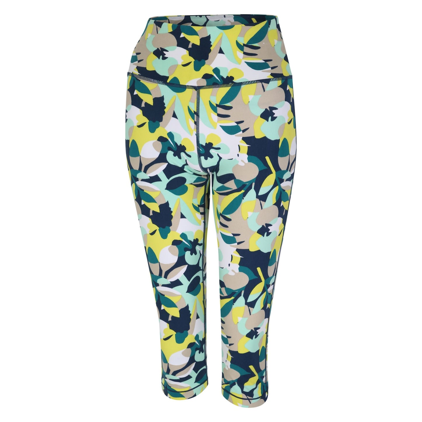 Moonlight Denim - Side - Dare 2B Womens-Ladies Influential Petal 3-4 Leggings