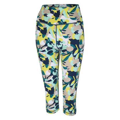 Moonlight Denim - Side - Dare 2B Womens-Ladies Influential Petal 3-4 Leggings
