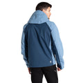 Moonlight Denim-Coronet Blue - Pack Shot - Dare 2B Mens Mountain Series Waterproof Jacket