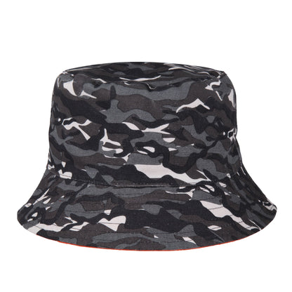 Black-Persimmon - Lifestyle - Regatta Childrens-Kids Flip Reversible Bucket Hat