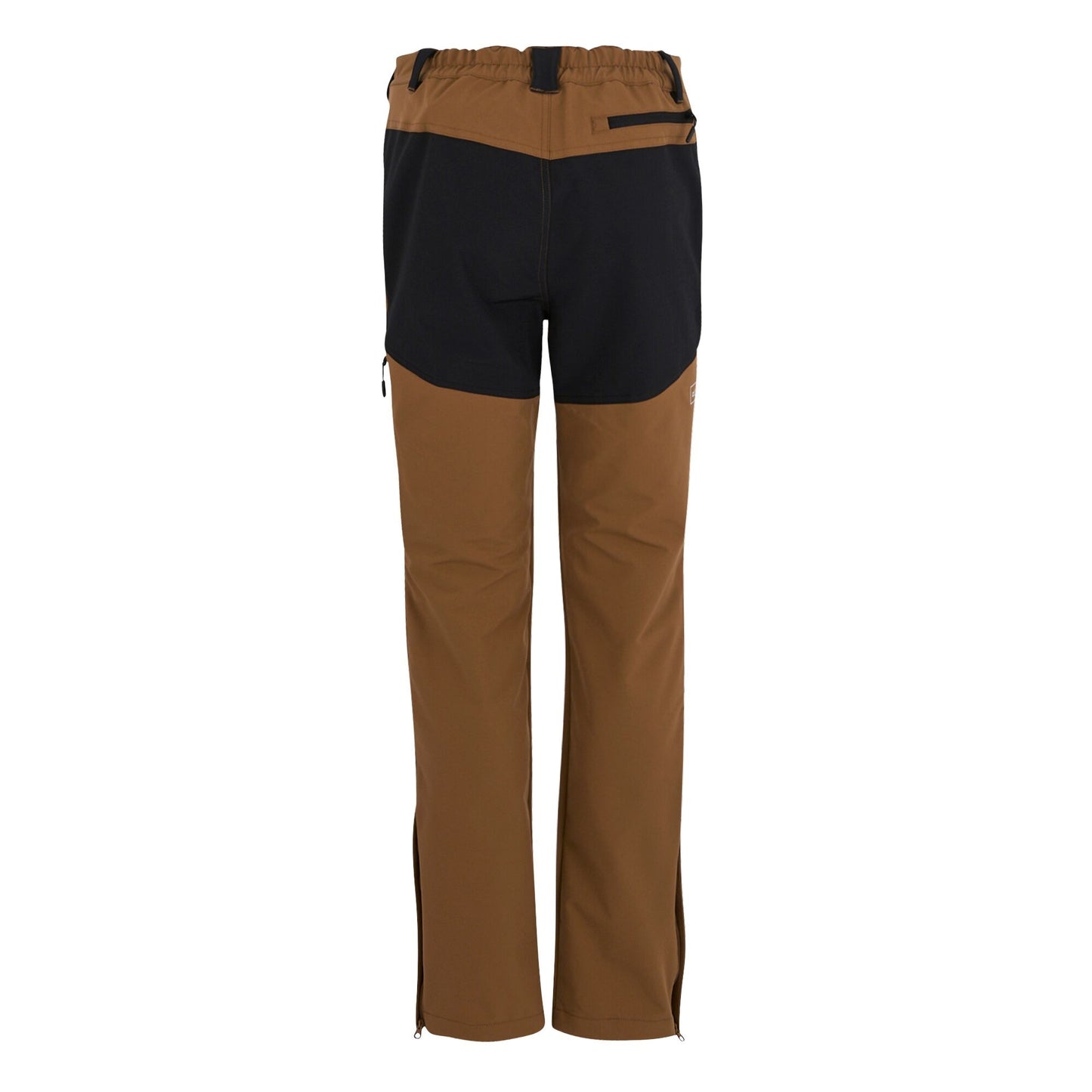 Nut Brown-Black - Back - Regatta Mens Questra V Hiking Trousers