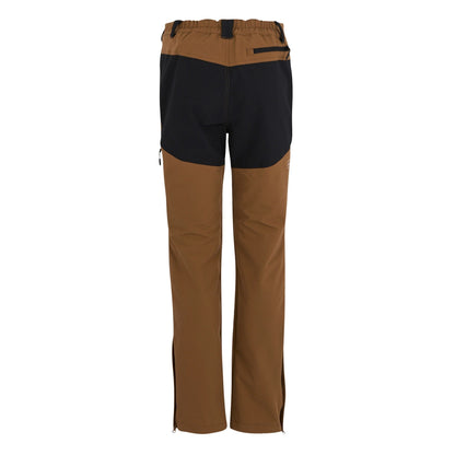 Nut Brown-Black - Back - Regatta Mens Questra V Hiking Trousers