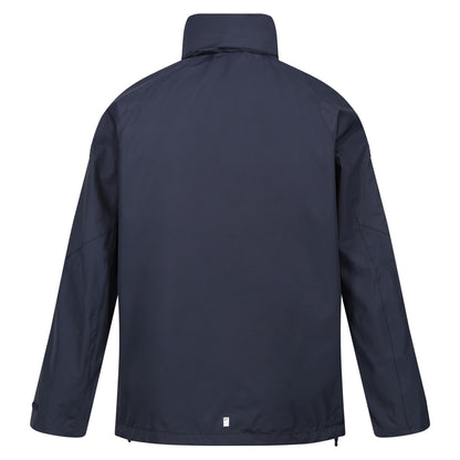 Navy - Back - Regatta Mens Calderdale V Waterproof Jacket