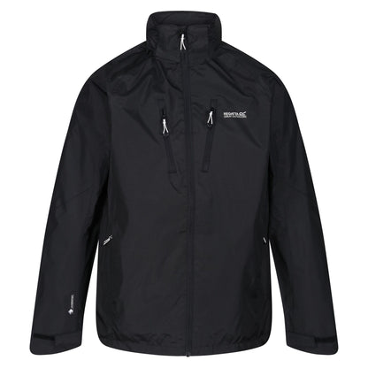 Black - Front - Regatta Mens Calderdale V Waterproof Jacket