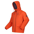 Rusty Orange - Side - Regatta Mens Bayano Waterproof Jacket