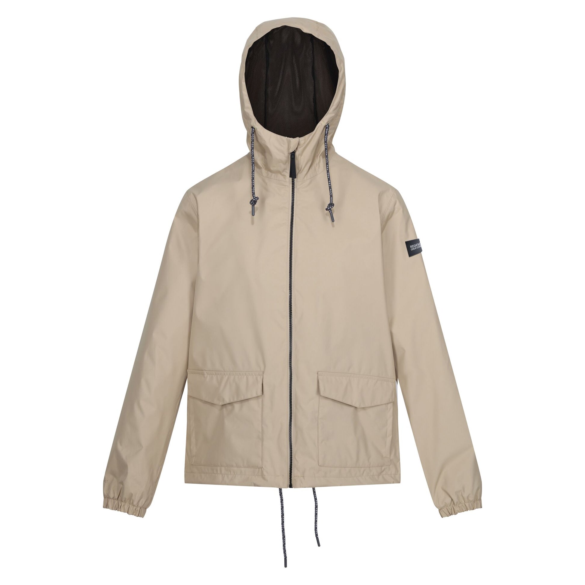 Oat - Front - Regatta Mens Bayano Waterproof Jacket