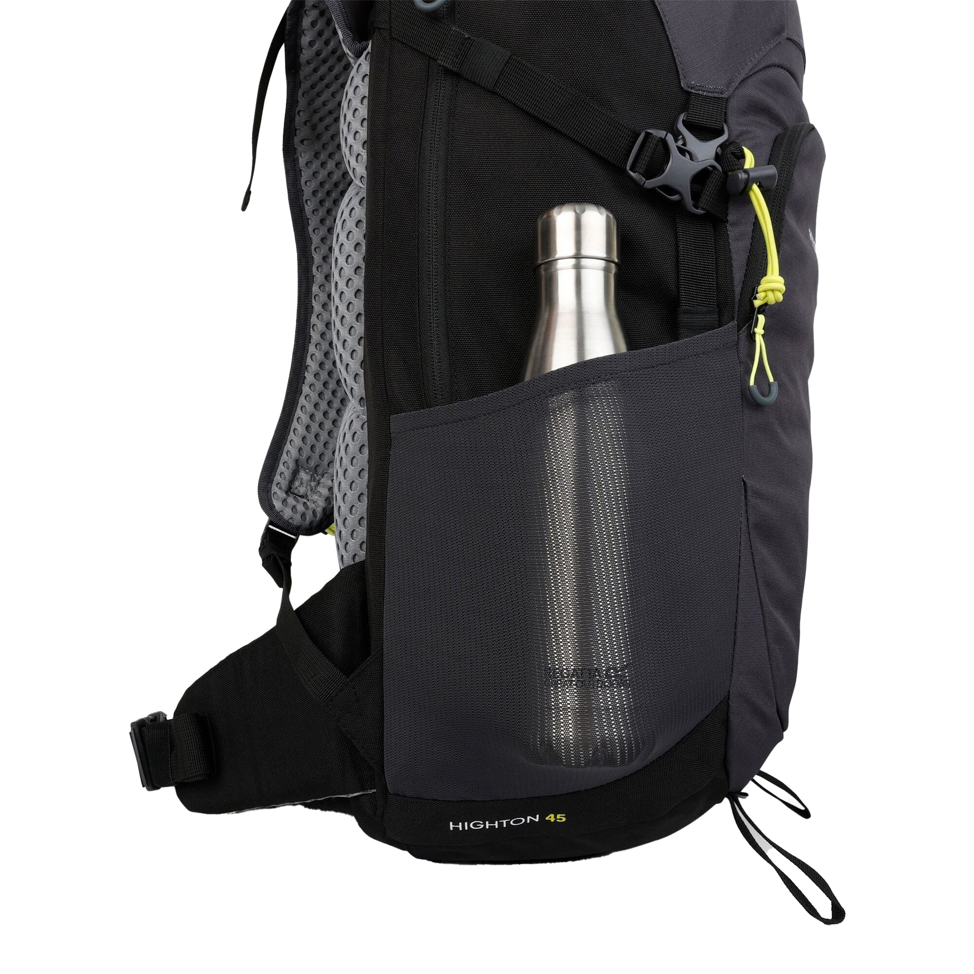 Black-Seal Grey - Lifestyle - Regatta Highton V2 45L Backpack