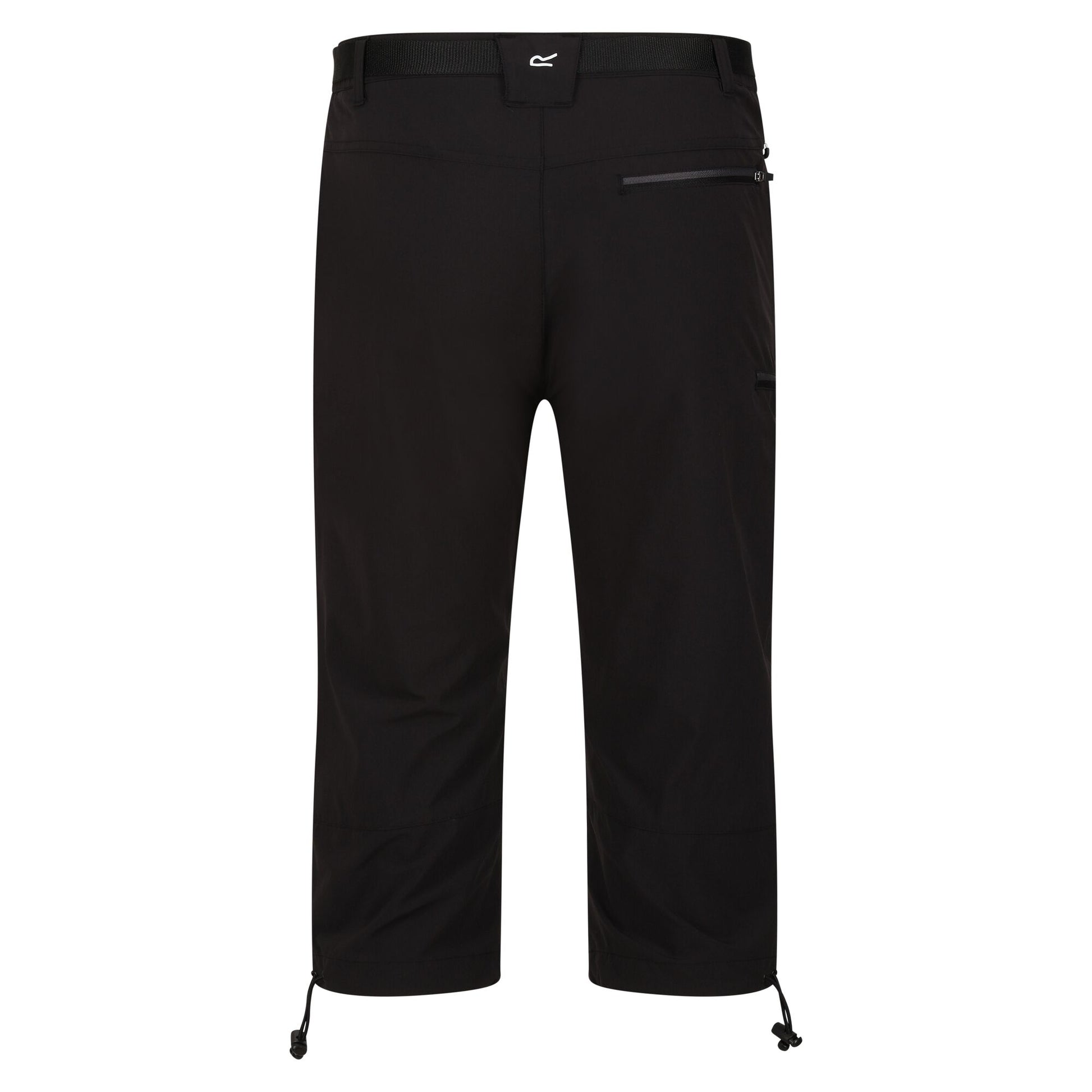 Black - Back - Regatta Mens Xert Stretch III Stretch Active Capri Shorts