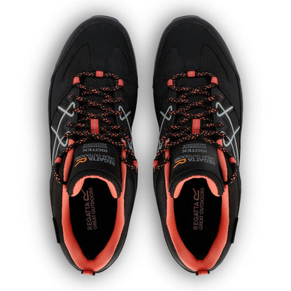 Black-Satsuma - Side - Regatta Womens-Ladies Samaris III Low Walking Shoes