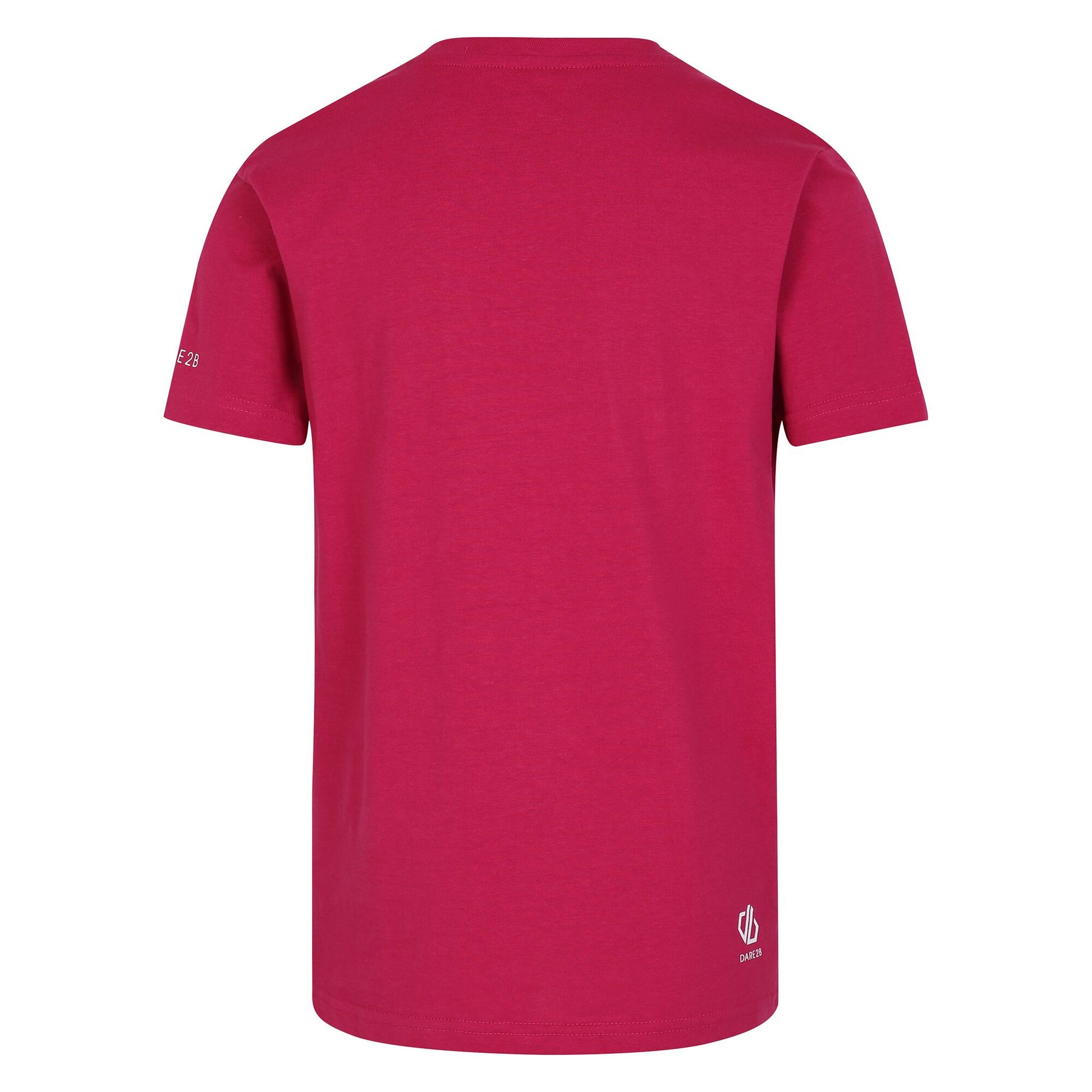 Berry Pink - Back - Dare 2B Childrens-Kids Trailblazer II Happy T-Shirt