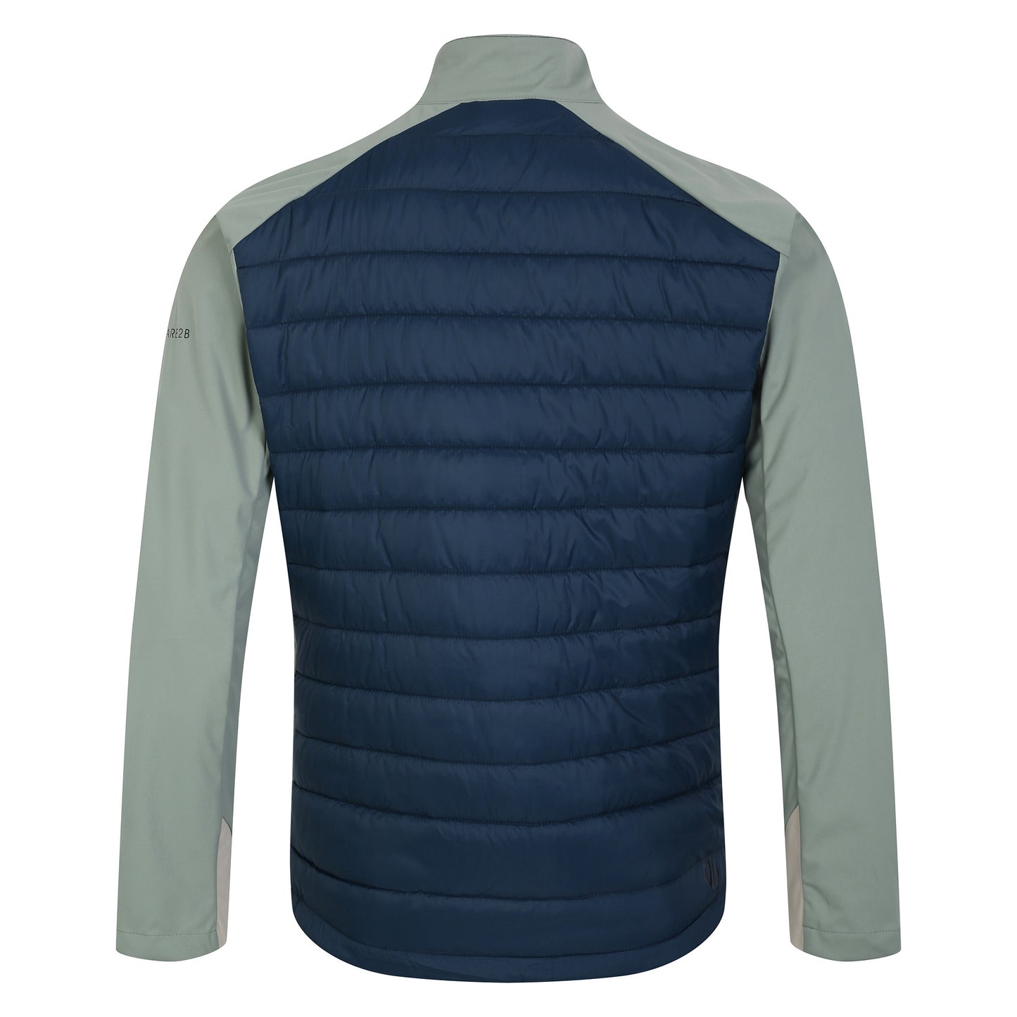 Lilypad Green-Moonlight Denim - Back - Dare 2B Mens Mountaineer Hybrid Jacket