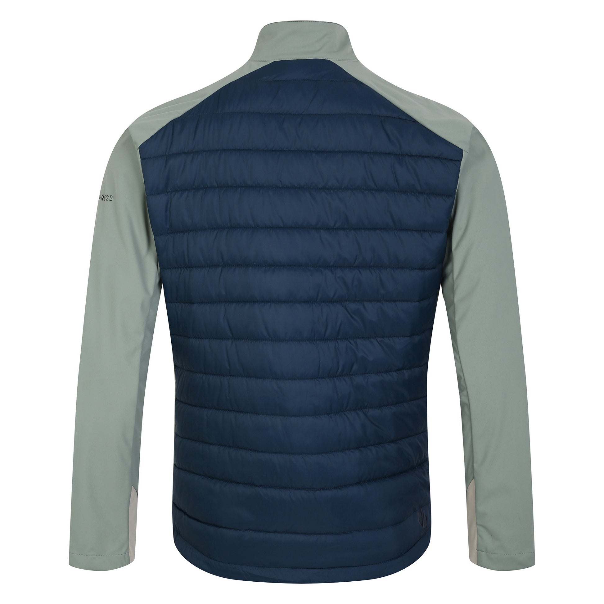 Lilypad Green-Moonlight Denim - Back - Dare 2B Mens Mountaineer Hybrid Jacket