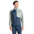 Lilypad Green-Moonlight Denim - Lifestyle - Dare 2B Mens Mountaineer Hybrid Jacket