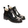 Black-Black - Side - Regatta Great Outdoors Womens-Ladies Harper Low Cut Wellington Boots