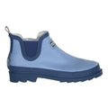 Slate Blue-Ice Grey - Front - Regatta Great Outdoors Womens-Ladies Harper Low Cut Wellington Boots