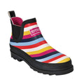 Multicoloured Stripe - Back - Regatta Great Outdoors Womens-Ladies Harper Low Cut Wellington Boots