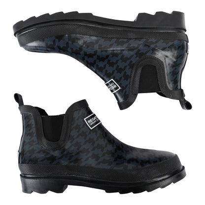 Black-Black - Lifestyle - Regatta Great Outdoors Womens-Ladies Harper Low Cut Wellington Boots