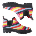 Multicoloured Stripe - Lifestyle - Regatta Great Outdoors Womens-Ladies Harper Low Cut Wellington Boots