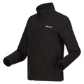 Black - Side - Regatta Childrens-Kids Cera Soft Shell Jacket
