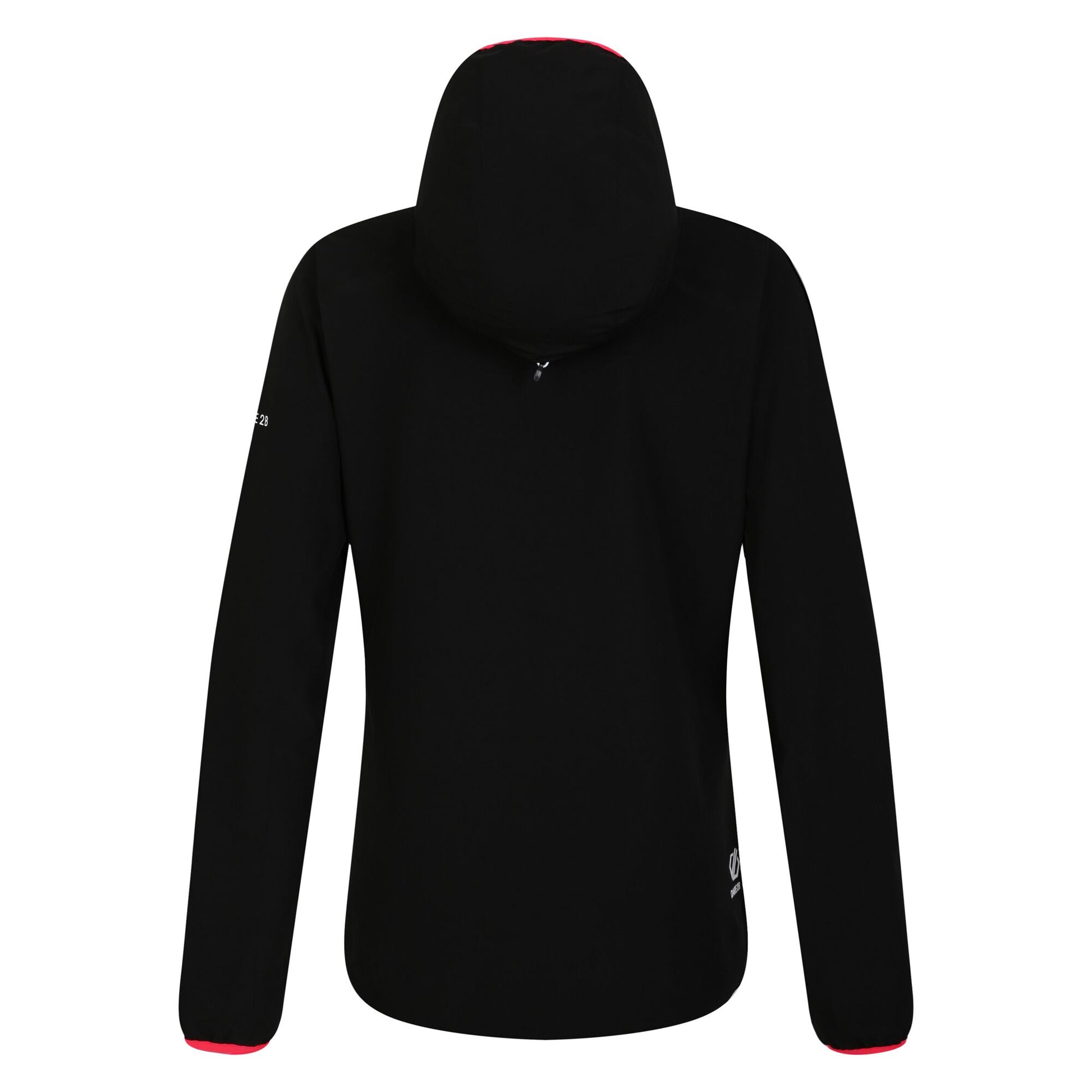 Black - Back - Dare 2B Womens-Ladies Mountain Series Lite Contrast Jacket