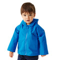 Hawaiian Blue - Lifestyle - Regatta Childrens-Kids Bubbles The Shark Waterproof Jacket