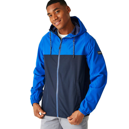 Oxford Blue-Navy - Lifestyle - Regatta Mens Belcastel Waterproof Jacket