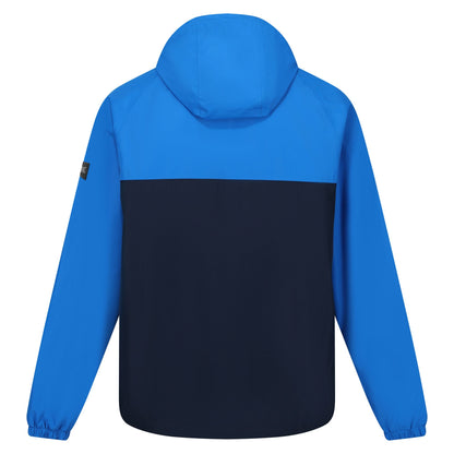 Oxford Blue-Navy - Back - Regatta Mens Belcastel Waterproof Jacket