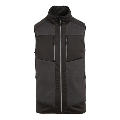 Ash-Black - Front - Regatta Professional Mens Stretch Body Warmer