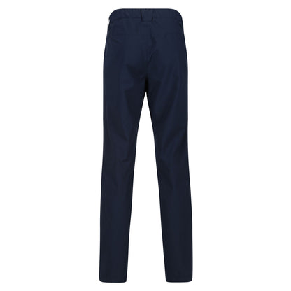 Black - Back - Regatta Mens Dayhike IV Waterproof Trousers