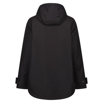 Black-Yellow - Back - Regatta Womens-Ladies Orla Kiely Swing Shadow Elm Waterproof Jacket