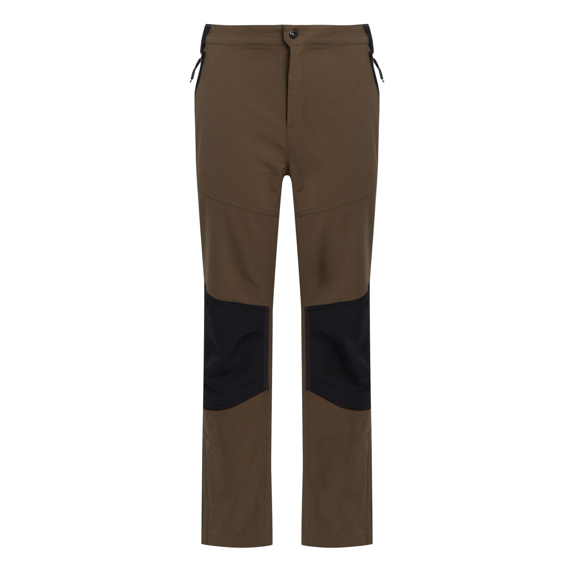 Crocodile-Black - Front - Regatta Mens Questra V Walking Trousers