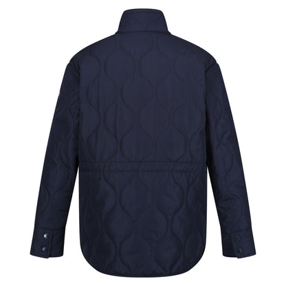 Navy - Back - Regatta Womens-Ladies Courcelle Quilted Jacket