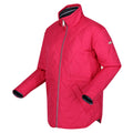 Hot Pink - Side - Regatta Womens-Ladies Courcelle Quilted Jacket